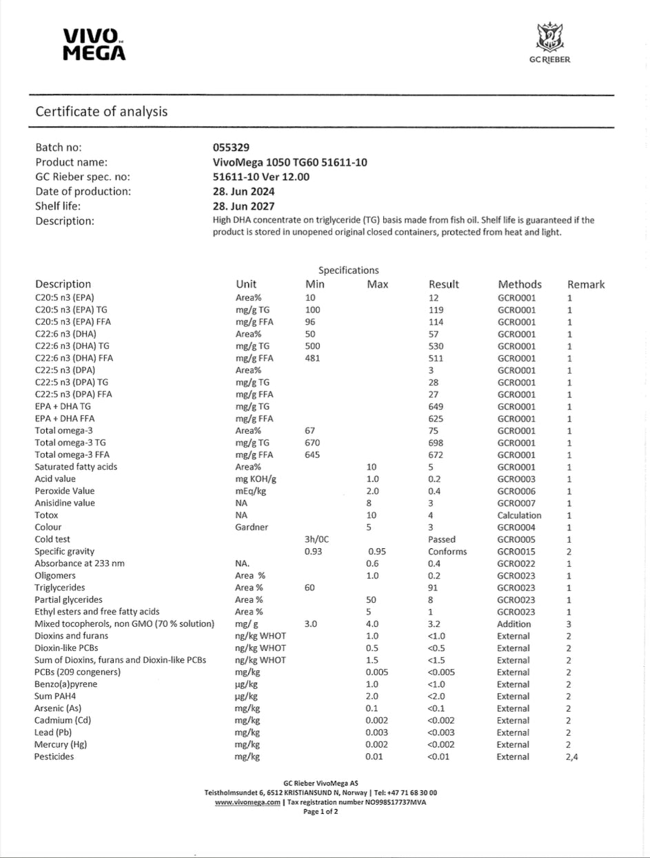 Viên uống Omega 3 hỗ trợ Não, Mắt, Tim - RayOmega3